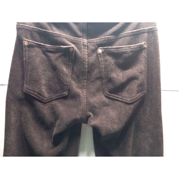 Corduroy Look Gloria Vanderbilt Size 6P Vickie Medium Rise Skinny Dark Brown - Picture 6 of 9